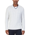 Nautica Mens Cable Pullover Sweater, TW2