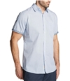 Weatherproof Mens Printed Poplin Button Up Shirt