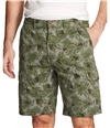 Weatherproof Mens Printed Casual Cargo Shorts agave 40