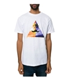 Fly Society Mens The Bermuda Graphic T-Shirt white XL