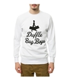 Crooks & Castles Mens The Duffle Bag Boys Sweatshirt white S
