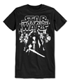 Fifth Sun Mens The Force Awakens Graphic T-Shirt black L