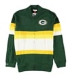 Mitchell & Ness Mens Green Bay Cardigan Sweater greenbay S