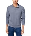 Tommy Bahama Mens Cold Springs Mock-Collar Henley Sweater navy S