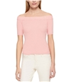 Tommy Hilfiger Womens Ribbed Knit Sweater ltpaspink XS