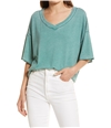 Treasure & Bond Womens Seamed High Low Hem Pullover Blouse