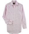 Tasso Elba Mens Non Iron Button Up Dress Shirt pinkhoundstoot 14.5