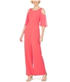 Connected Womens Solid Jumpsuit peach 10