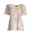 n:philanthropy Womens Harlow Moon Tie Dye Basic T-Shirt mmtd XS