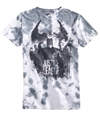 Justice League Mens Tie-Dye Graphic T-Shirt white S