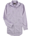 Tasso Elba Mens Non-Iron Herringbone Button Up Dress Shirt lavhbgingham 14.5