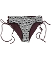 Tavik Womens Bebe Lace Up Sides Bikini Swim Bottom cheetahheart M