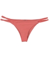 Tavik Womens Vine Side Strap Bikini Swim Bottom camellia L
