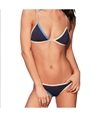 Tavik Womens Jett Triangle Bikini Swim Top blkdcobalt XS