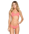 Tavik Womens Coco Textured Bikini Swim Top rose M