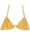 Tavik Womens Jett Contrast Stitch Bikini Swim Top mango XS