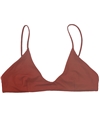 Tavik Womens Nahla Triangle Bikini Swim Top rust S