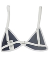 Tavik Womens Jett Triangle Bikini Swim Top bluefloral XS