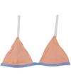 Tavik Womens Zepplin Triangle Bikini Swim Top desertclay XS