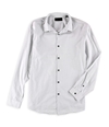 I-N-C Mens Solid Button Up Shirt, TW4