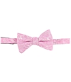 Countess Mara Mens Lyons Floral Self-tied Bow Tie pink One Size