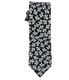 bar III Mens Floral Self-tied Necktie black One Size