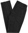 Kenneth Cole Mens Striped Dress Pants Slacks black 35x38