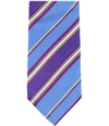 Peter Thomas Mens Stripe Self-tied Necktie blue One Size
