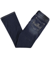 Seven 7 Womens Slim Boot Cut Jeans blue 34x31