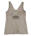 Bar Iii Womens Embroidered Sequined Tank Top
