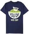 Jem Mens I dip, You dip Graphic T-Shirt navy M
