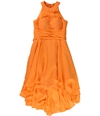 Tags Weekly Womens Padded High Waist Dress orange 2