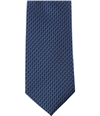 Perry Ellis Mens Textured Self-tied Necktie blackblue One Size