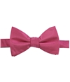 Alfani Mens Solid Self-tied Bow Tie pink One Size