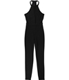 Ralph Lauren Womens Mesh Inserts Jumpsuit black S
