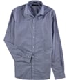 Tommy Hilfiger Mens Casual Button Up Dress Shirt blue 15