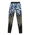 Petticoat Alley Womens Animal Printed Athletic Track Pants