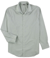 Kenneth Cole Mens The Flex Button Up Dress Shirt green 17