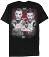 UFC Mens Greenville June 22 Graphic T-Shirt black S