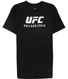 UFC Mens Philadelphia Mar 30th Graphic T-Shirt black S
