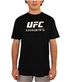 UFC Mens Sacramento July 13th Graphic T-Shirt black S