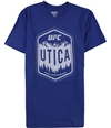 UFC Mens Utica Graphic T-Shirt blue S
