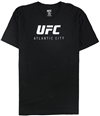 UFC Mens Atlantic City Apr 21 Graphic T-Shirt black S