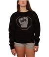UFC Womens Distressed Fist Sweatshirt black S