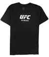 UFC Mens Newark Aug 3 Graphic T-Shirt black L