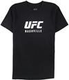 UFC Mens Nashville Mar 23rd Graphic T-Shirt black S