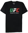 UFC Mens Ciudad de Mexico Graphic T-Shirt black XL