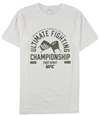 UFC Mens Fight Night Graphic T-Shirt white 2XL