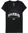 UFC Womens Dagestan Warrior Khabib Graphic T-Shirt black XL