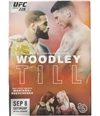 UFC Unisex 228 Woodley vs Till Official Program orange One Size